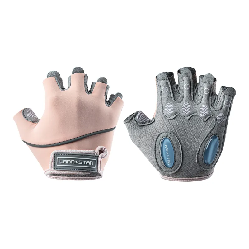LARA STAR Fitness Glove With Palm Protection And Weightlifting Belt Protective Wear Resistant Slip Resistant-4