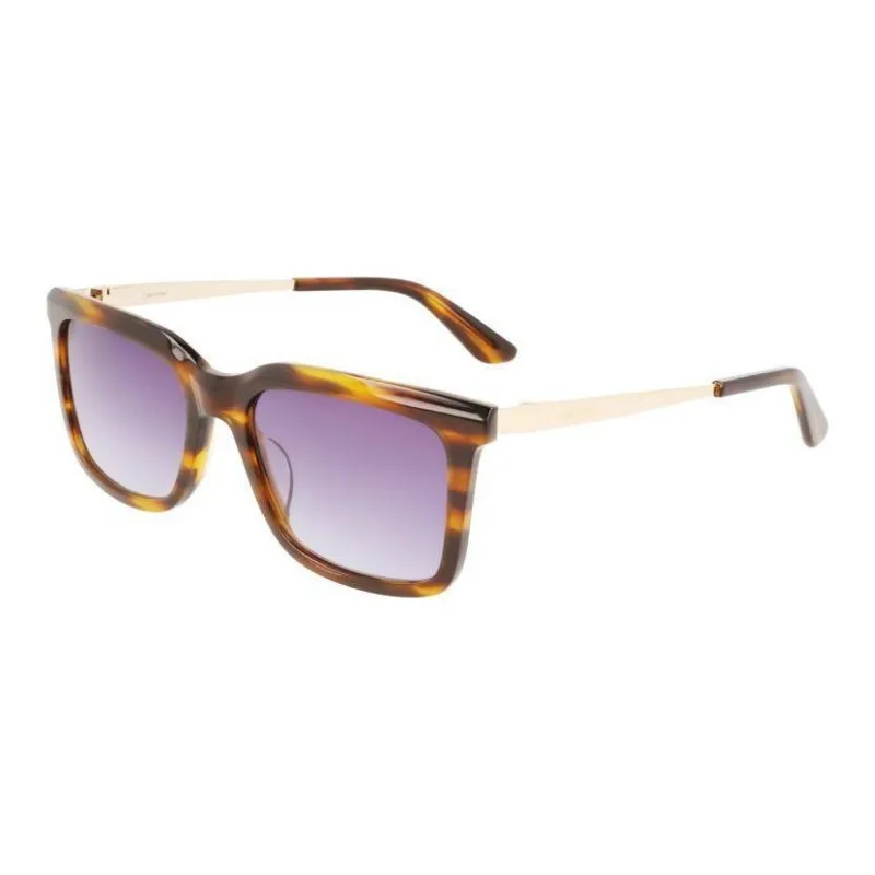CK/Calvin Klein Rectangular Sunglasses Men's Tortoiseshell-0