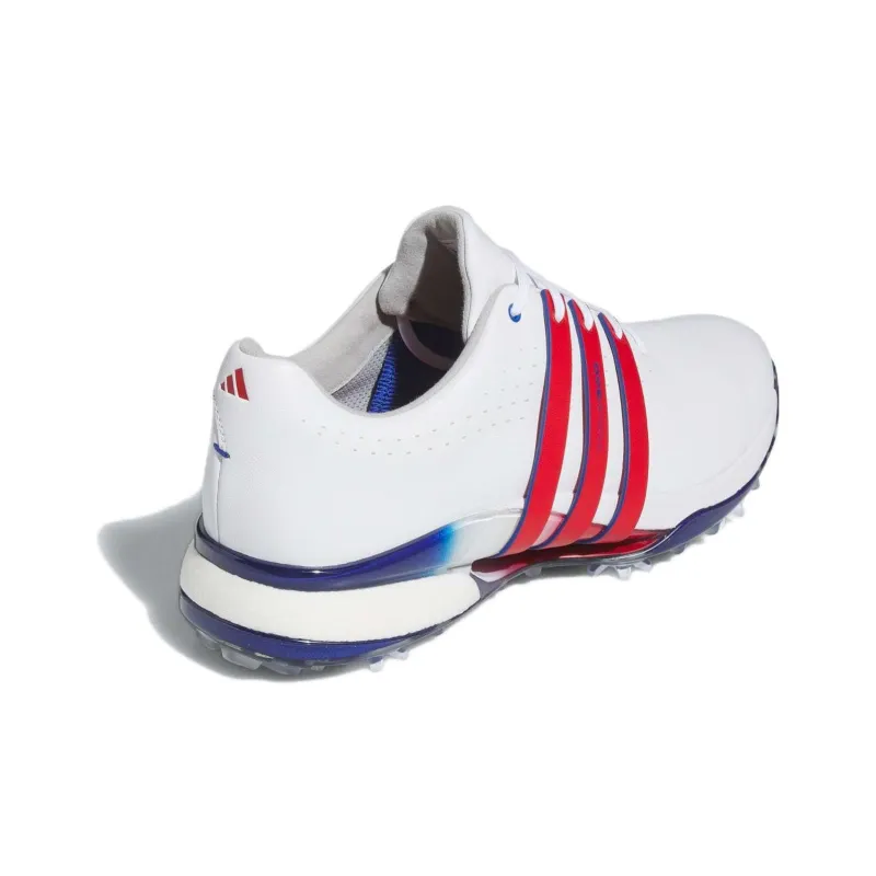 Adidas Tour360 24 Golf Cloud White Better Scarlet Royal Blue-3