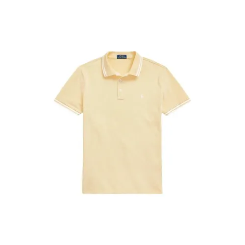 Polo Ralph Lauren Polo Shirts Men Apricot Cream