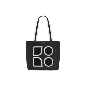 Kate Spade Plush Tote Bag Shopping Bag Handbag Shoulder Bag Large Size Women's Black
