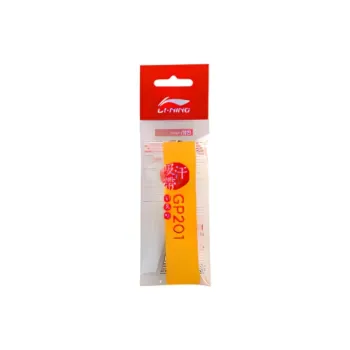 LiNing Badminton Grip Tape Neon Orange PU Thin GP201 1 Pack