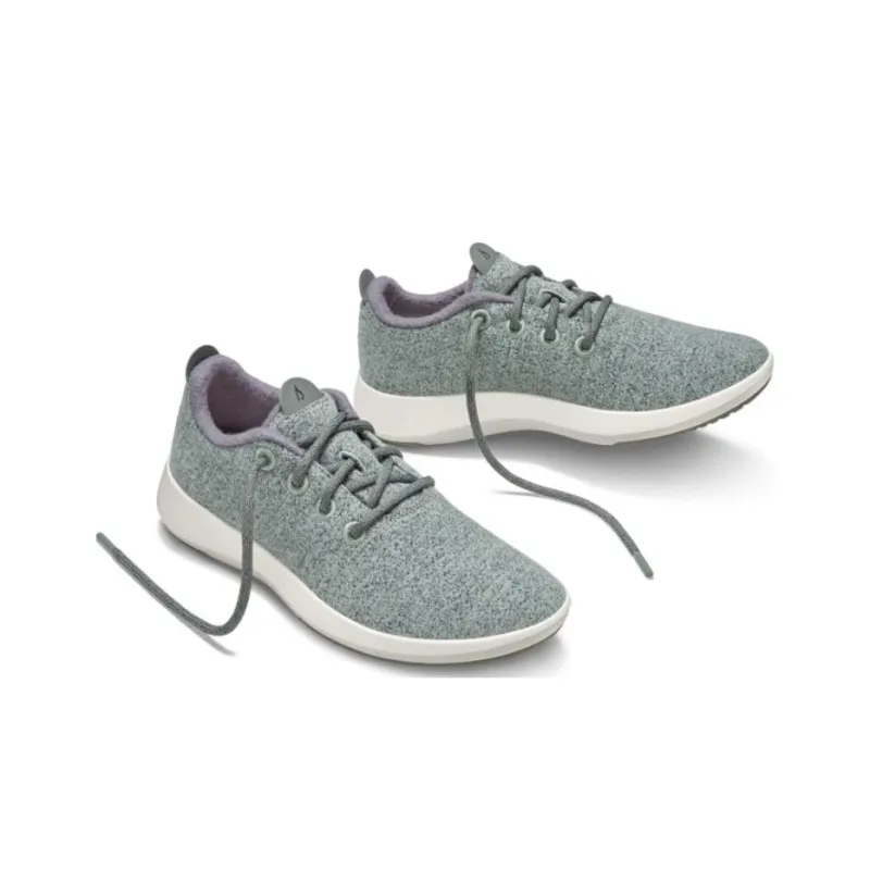 Allbirds Mizzle Slip-Resistant Low-Top Casual Shoes Women's Light Pine Green-1