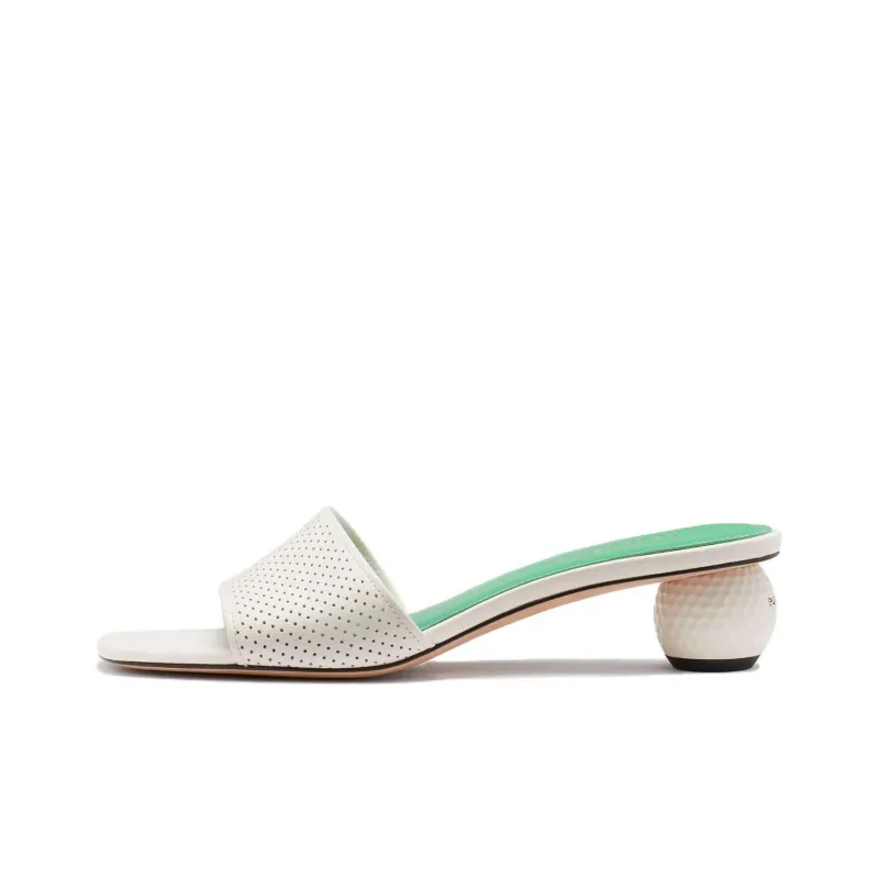 Kate Spade Slide Slippers 5cm Women's White-0