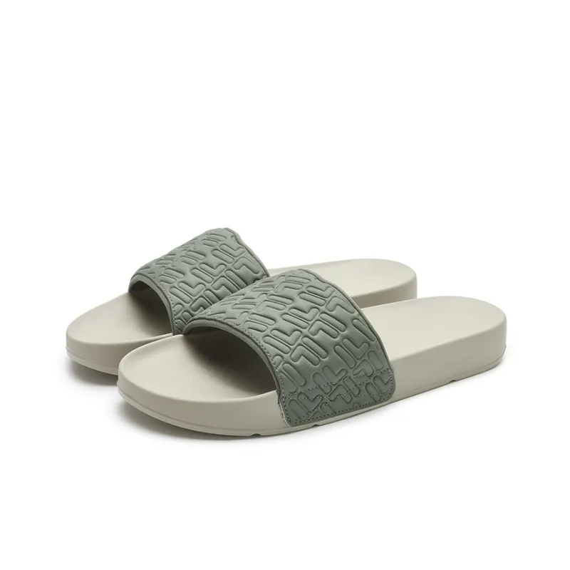 FILA DRIFTER Slip Resistant Abrasion Resistant Slide Slippers Men's Vetiver Green-1