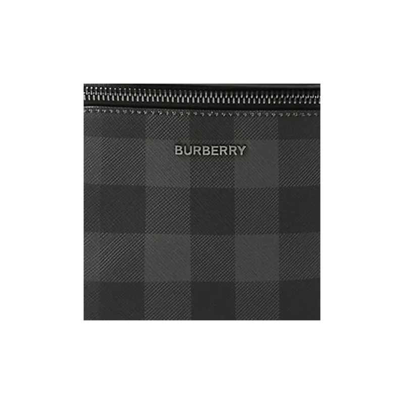 Burberry Thermoplastic Polyurethane Fanny Pack Mini Men's Charcoal-4