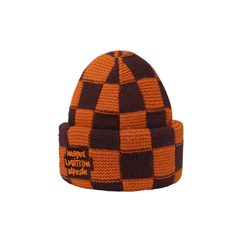 LOUIS VUITTON Damier Pop Split Beanie-2