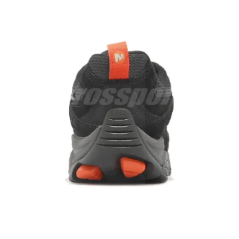 MERRELL MOAB 3 GTX Gore-Te Cushioning Wear-Resistant Low-Top Outdoor Shoes Men's Black Orange-3