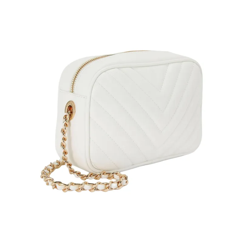 Kurt Geiger London Textile Material Shoulder Bag Crossbody Bag Women's White-1
