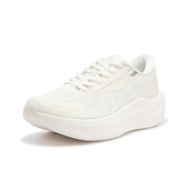 361° Anti Slip Wear Resistant Breathable Lightweight Low Top Running Shoes Women's Feather White-1
