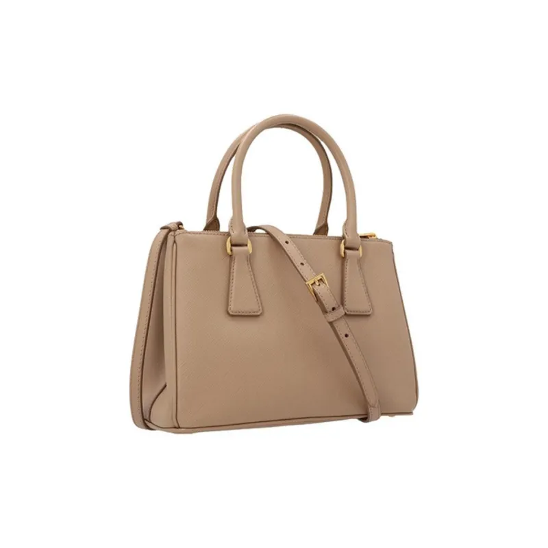 PRADA Galleria Killer Bag Calfskin Shoulder Bag Crossbody Bag Handbag Women's Brown-1