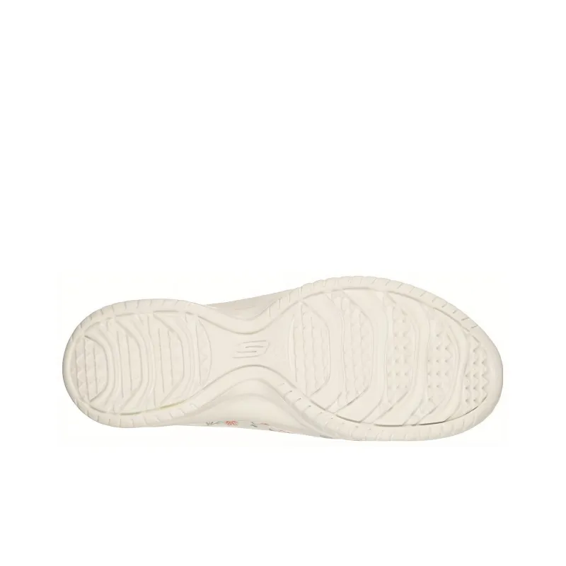 Skechers Commute Time Slip-Resistant Wrap-toe Slippers Women's White-4