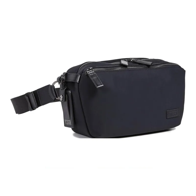 TUMI Nylon Shoulder Bag Crossbody Bag Mini Unisex Black-3