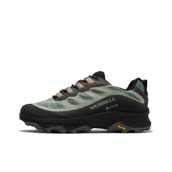 MERRELL Moab Speed GTX Cushioning Wear-Resistant Low-Top Outdoor Shoes Women's Black Green