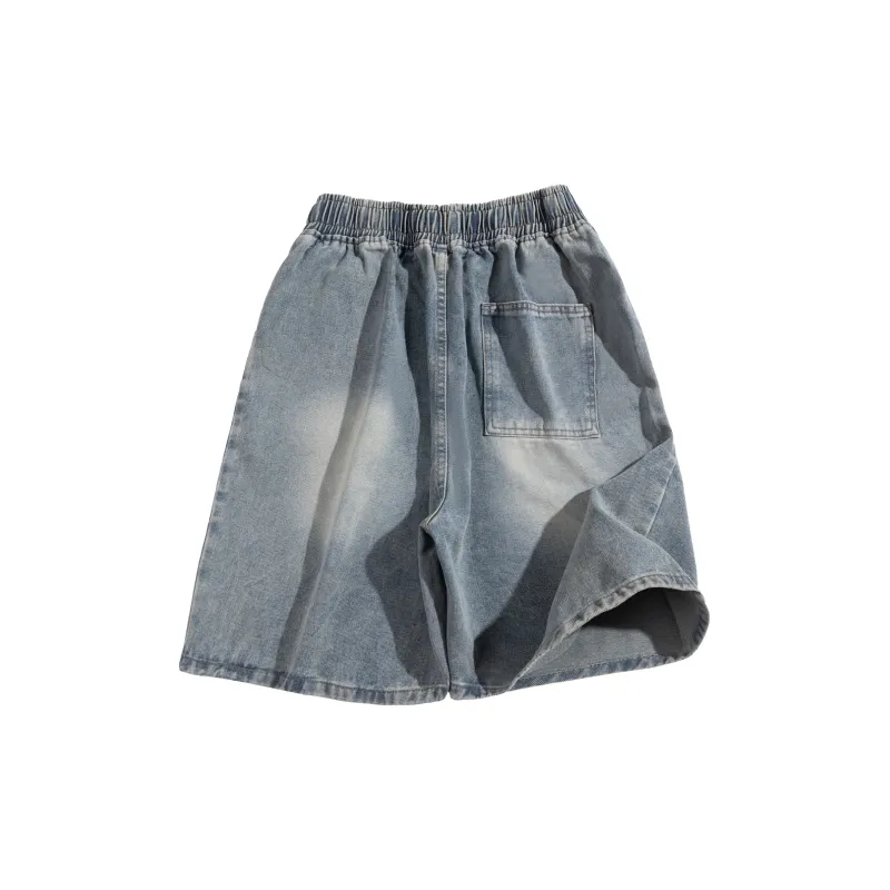 SCRM Denim Shorts Unisex-11