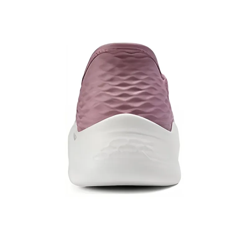 Skechers Slip Ins Slip Ins Technology Cushioned Wear Resistant Support Low Top Casual Shoes Women's Rose Red-2