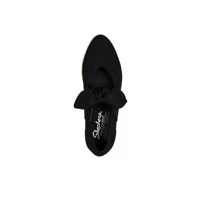 Skechers Cushioning, Wear Resistant Low Top Casual Shoes Women's Black Brown-3