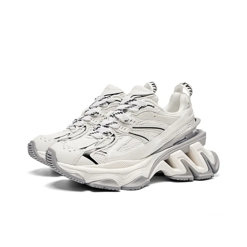 CHERYKALLY Abrasion Resistant Coverage Support Low Top Chunky Sneakers Women's-7