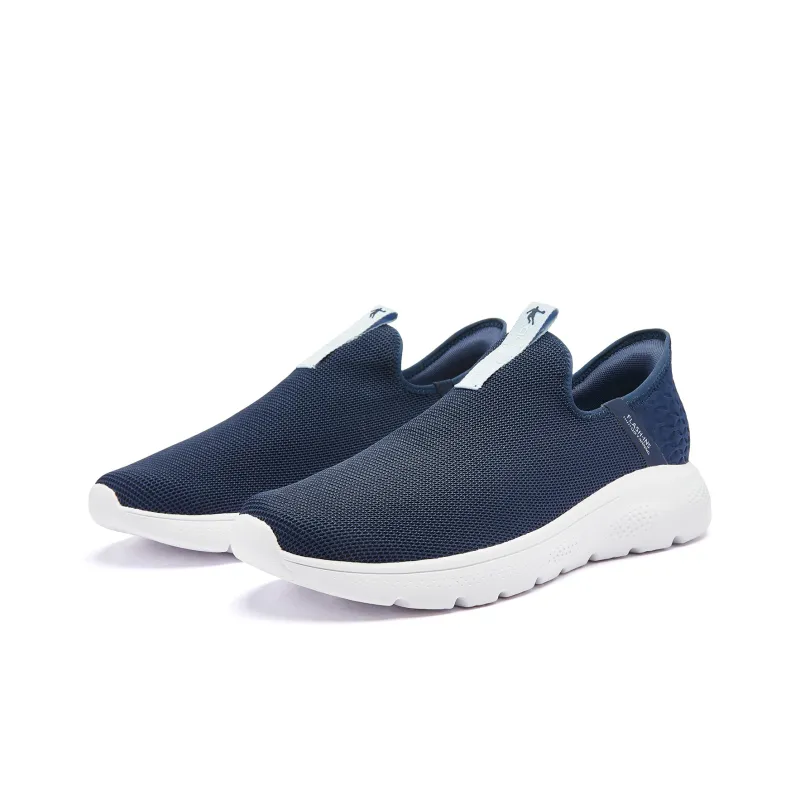 QIAODAN Cushioned Anti-Slip And Wear-Resistant Lightweight Low-Top Running Shoes Men's-2