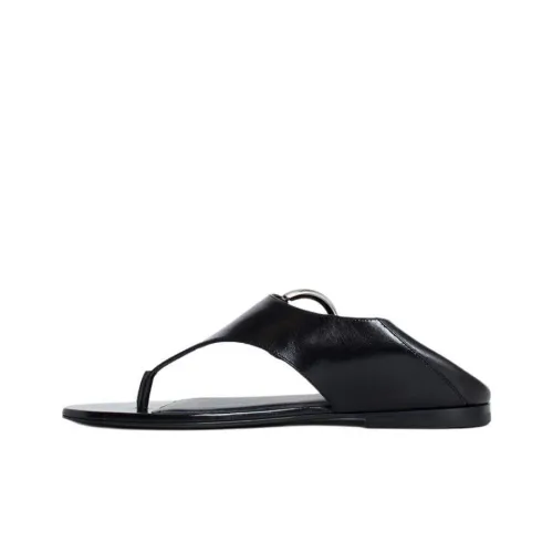 SAINT LAURENT Flip Flops Women's Black
