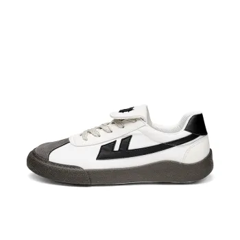 Warrior Sky Power Small Flap Soft Sole Casual Shoes Unisex White/Dark Gray/Black