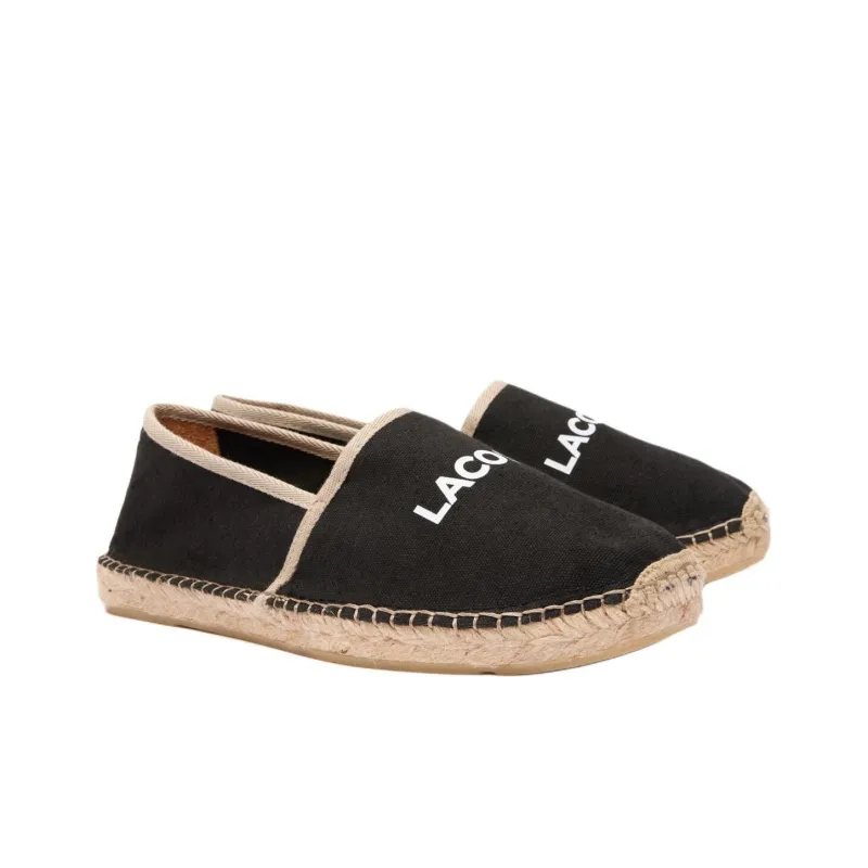LACOSTE Uhabia Espadrilles Men's Black-1