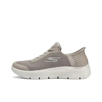Skechers Go Walk Fle Low Top Running Shoes Women's Taupe