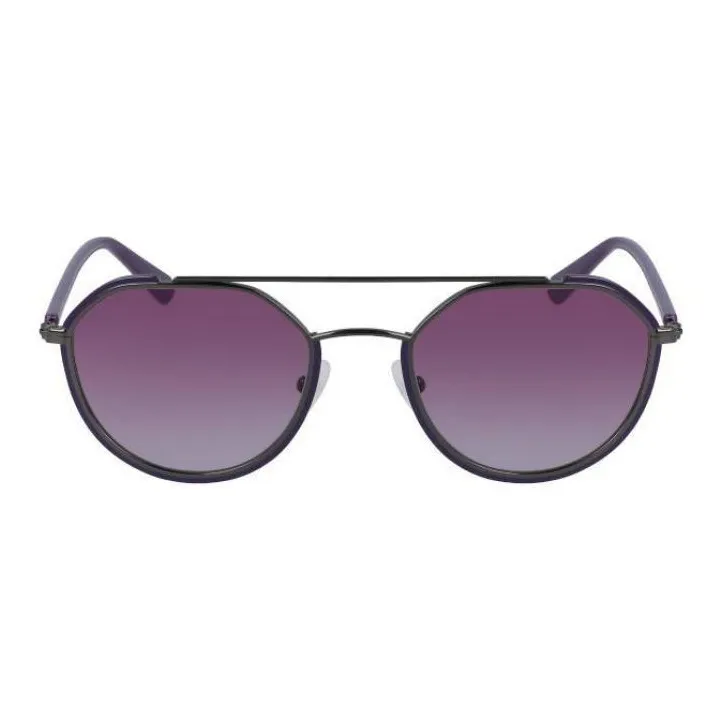 CK/Calvin Klein Oval Sunglasses Men's Black-1