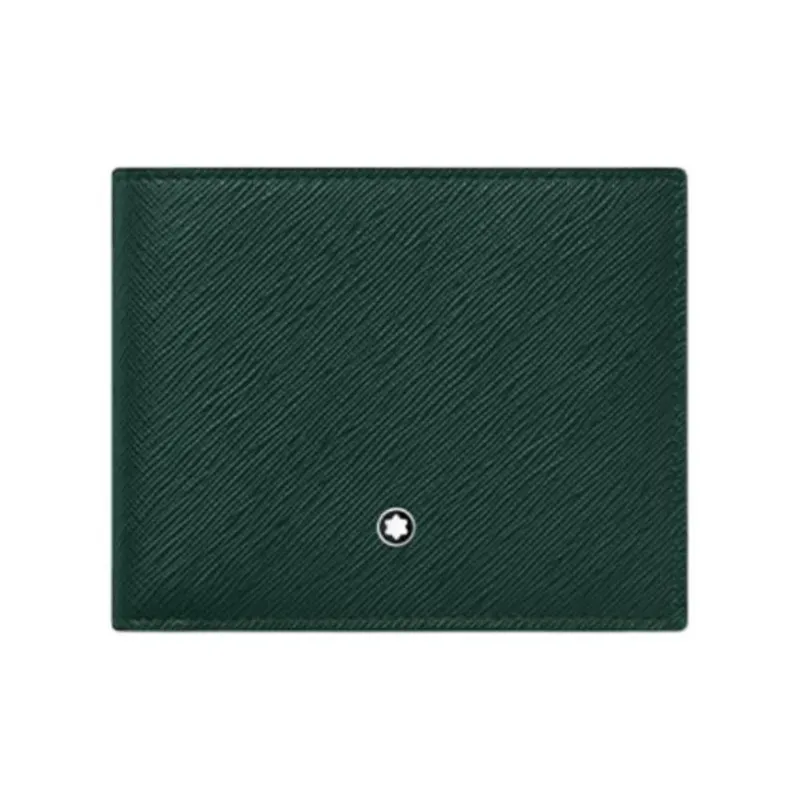 MONTBLANC Cow Leather Wallet Men's British Green-0