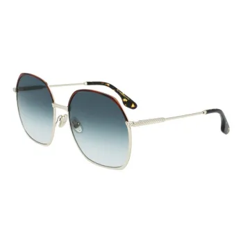 Victoria Beckham Square Sunglasses Women's Silver