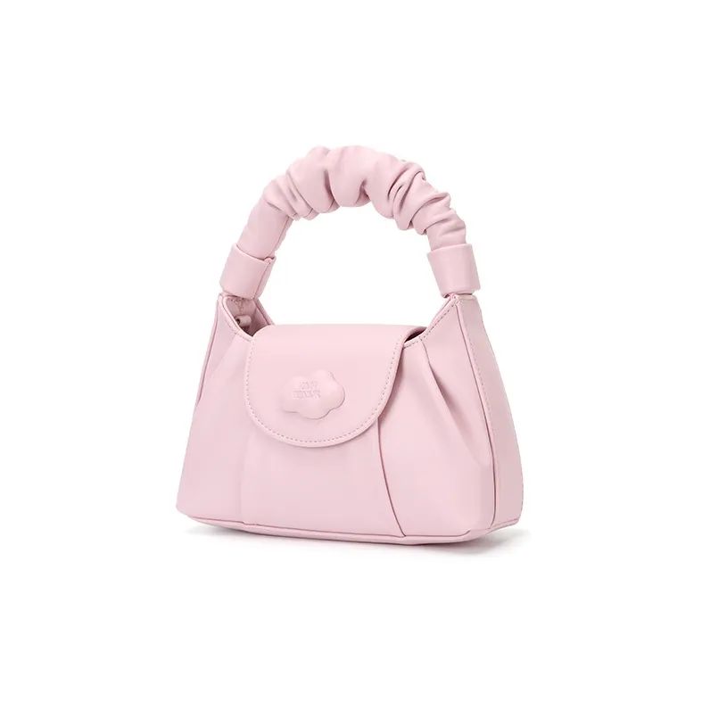 VANWALK Pu Handbag Regular Women's White/Pink/Blue-4