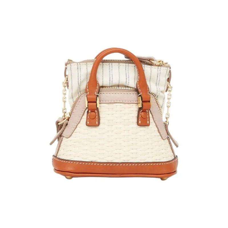 Maison Margiela 5AC Classique Baby Layered Detailed Shoulder Bag-2