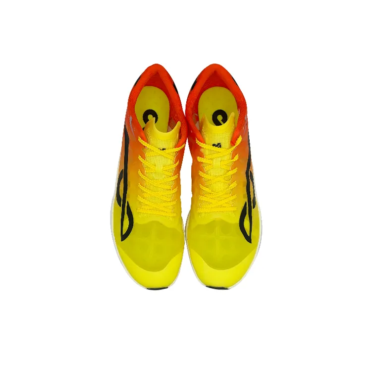 LOOP BURN Low Top Running Shoes Unisex Support Orange-3