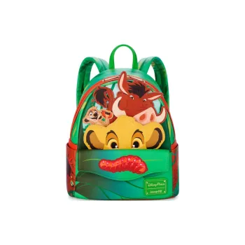 Disney Polyvinyl Chloride Backpack Mini Unisex Green