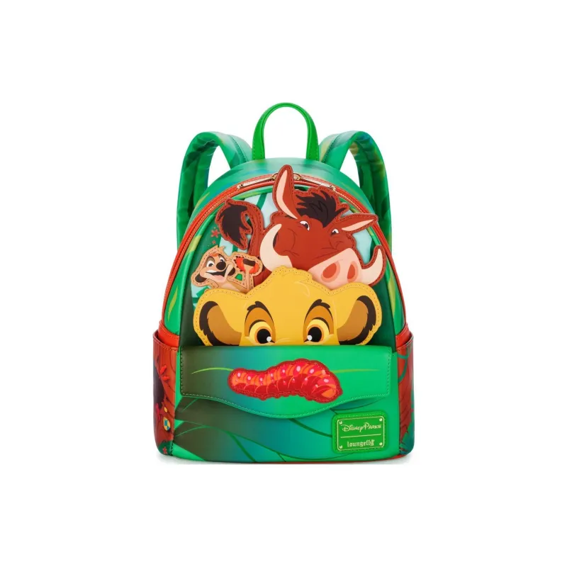 Disney Polyvinyl Chloride Backpack Mini Unisex Green-0