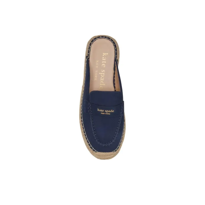 Kate Spade Wrap-toe Slippers Women's Blue-4