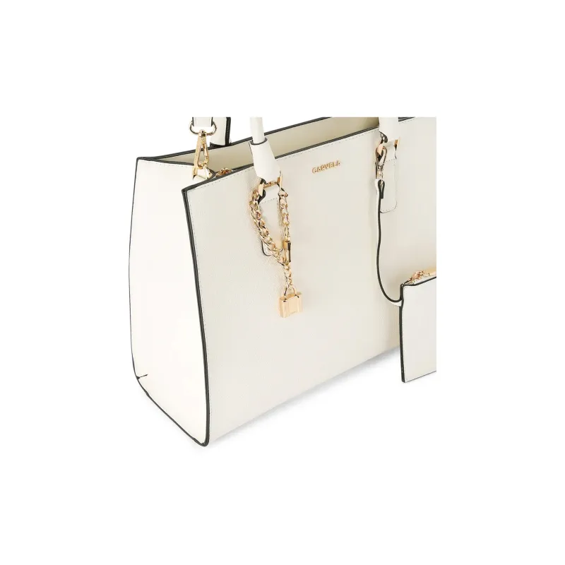 Kurt Geiger London Leather Shoulder Bag Crossbody Bag Handbag Women's White-3