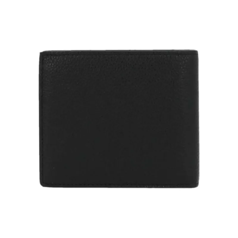 GIVENCHY Cow Leather Zero-Dollar Wallet Card Holder Wallet Men's Black-2