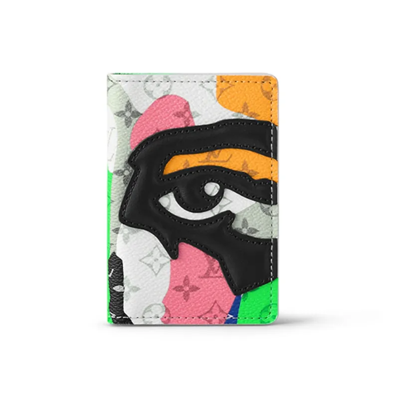 LOUIS VUITTON Pocket Organizer Multicolor White-0