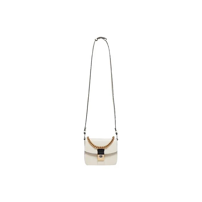 Maison Margiela Sheepskin Shoulder Bag Crossbody Bag Small Size Women's White-1