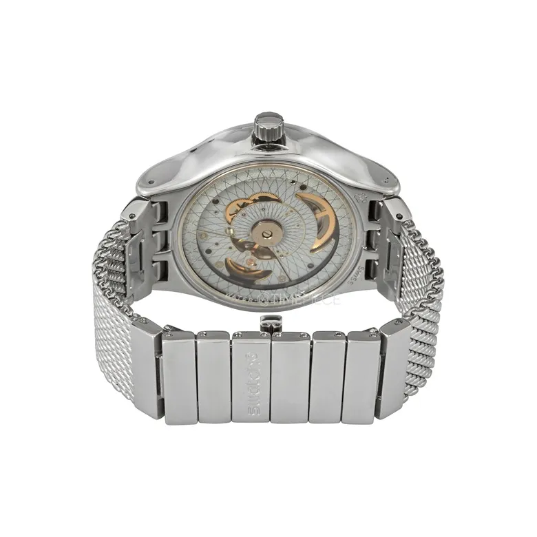 SWATCH Unisex Silver Watch YIS406G-4