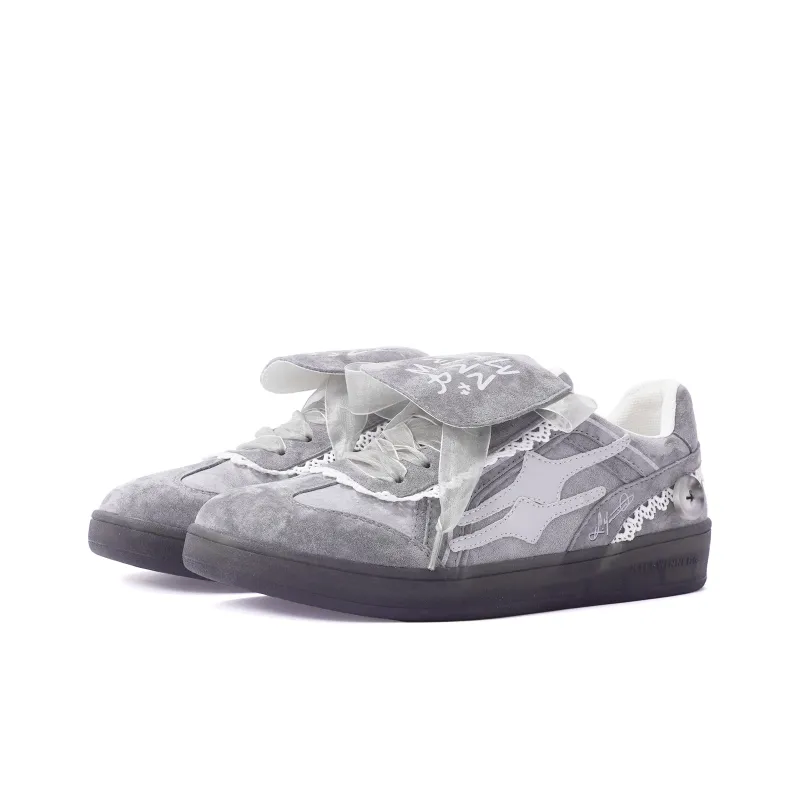 KILLWINNER Skateboard Shoes Women's Low Top Gray-1