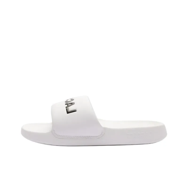 LACOSTE Slide Slippers Men's White-0