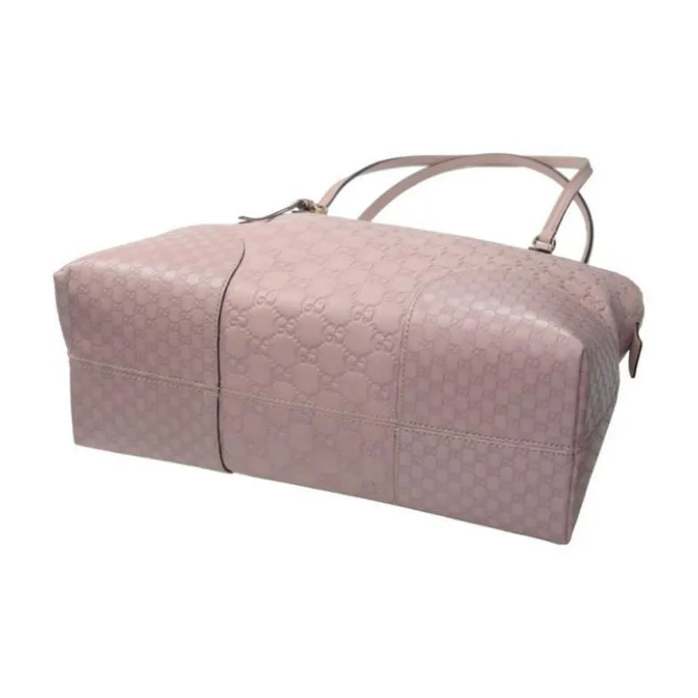 GUCCI Cow Leather Shoulder Bag Crossbody Bag Women's Pink-3