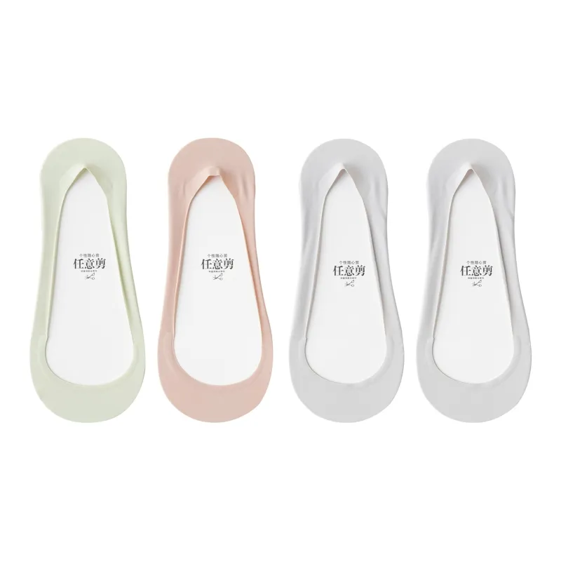 XXLLG No Show Socks Women's 4 Pack-7