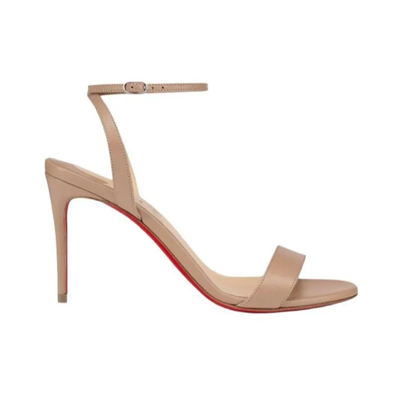Christian Louboutin 85mm Loubigirl Leather Sandals Women's-1