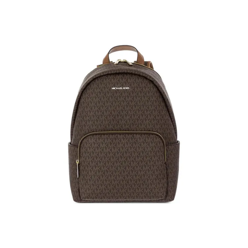 MICHAEL KORS Erin Synthetic Leather Backpack Women's Dark Brown-0