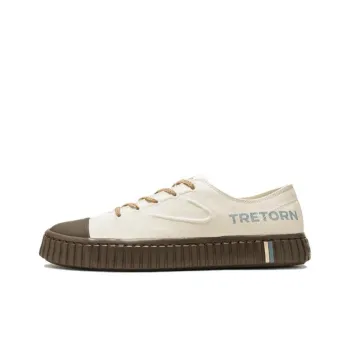 TRETORN Low Top Skateboard Shoes Unisex Ivory