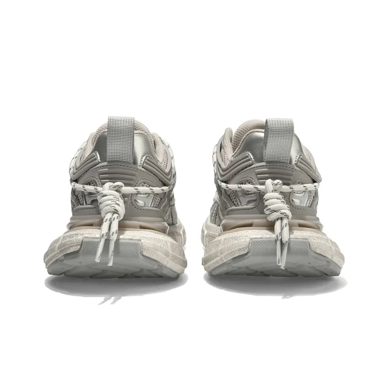 Masongarments Cage Series Abrasion Resistant, Breathable, Lightweight, Height Increasing Low Top Chunky Sneakers Unisex-44