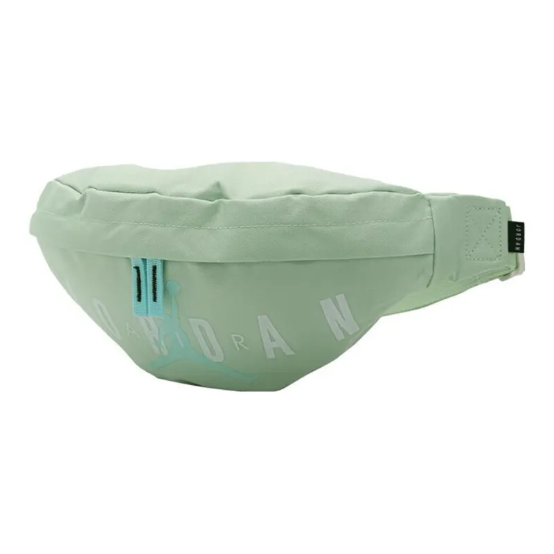 Jordan Cotton Casual Shoulder Bag Crossbody Bag Fanny Pack Unisex Off-Green-1